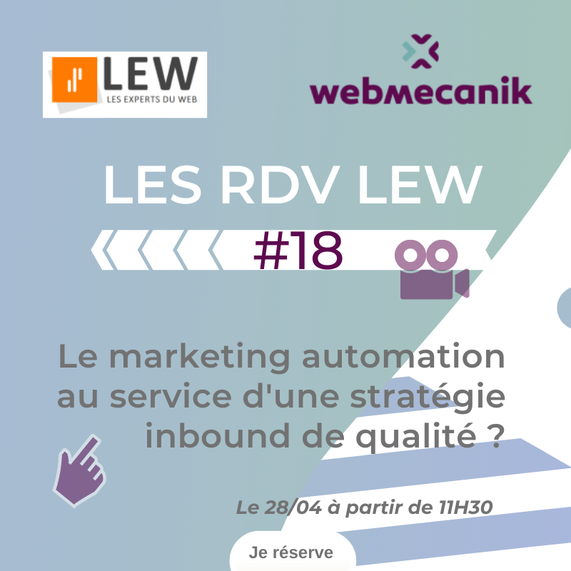 MobilMarketing2's tweet photo. RT @AnthonyRochand: 📢Rdv le 28/04/2022 à 11H30 pour notre Webinar #RDVLEW n°18 ""Le #MarketingAutomation au service d'une stratégie inbound de qualité"
🎙️@lesexpertsduweb X @Webmecanik_FR
Inscriptions ➡️ https://t.co/kKXFOY1f50 @ModJenn
#InboundSa… https://t.co/J4jeju20C1