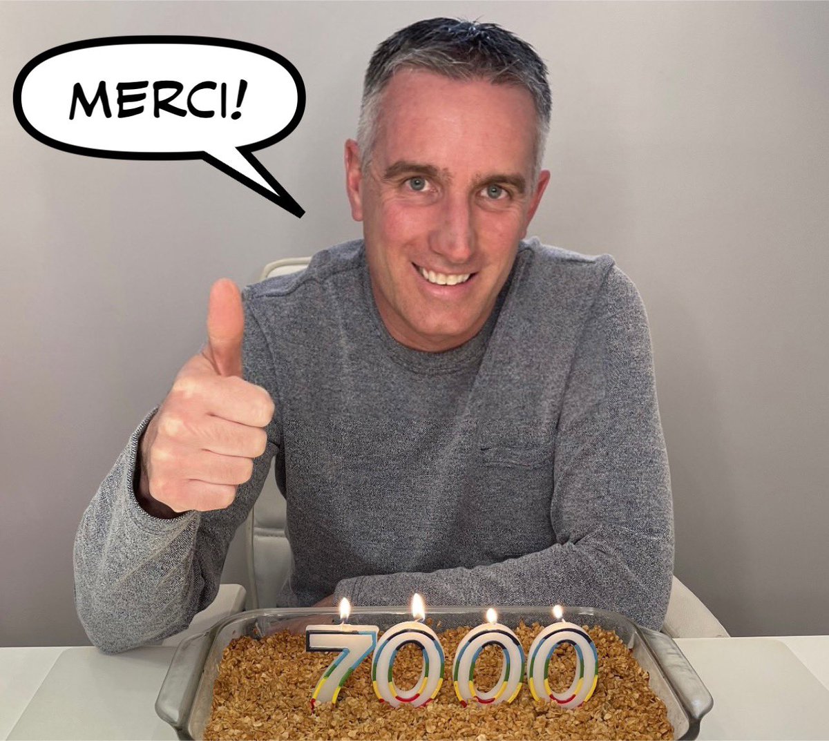 Magislain's tweet image. J’ai fait aujourd’hui mon 7000e spectacle de magie en carrière! #magislain 🪄