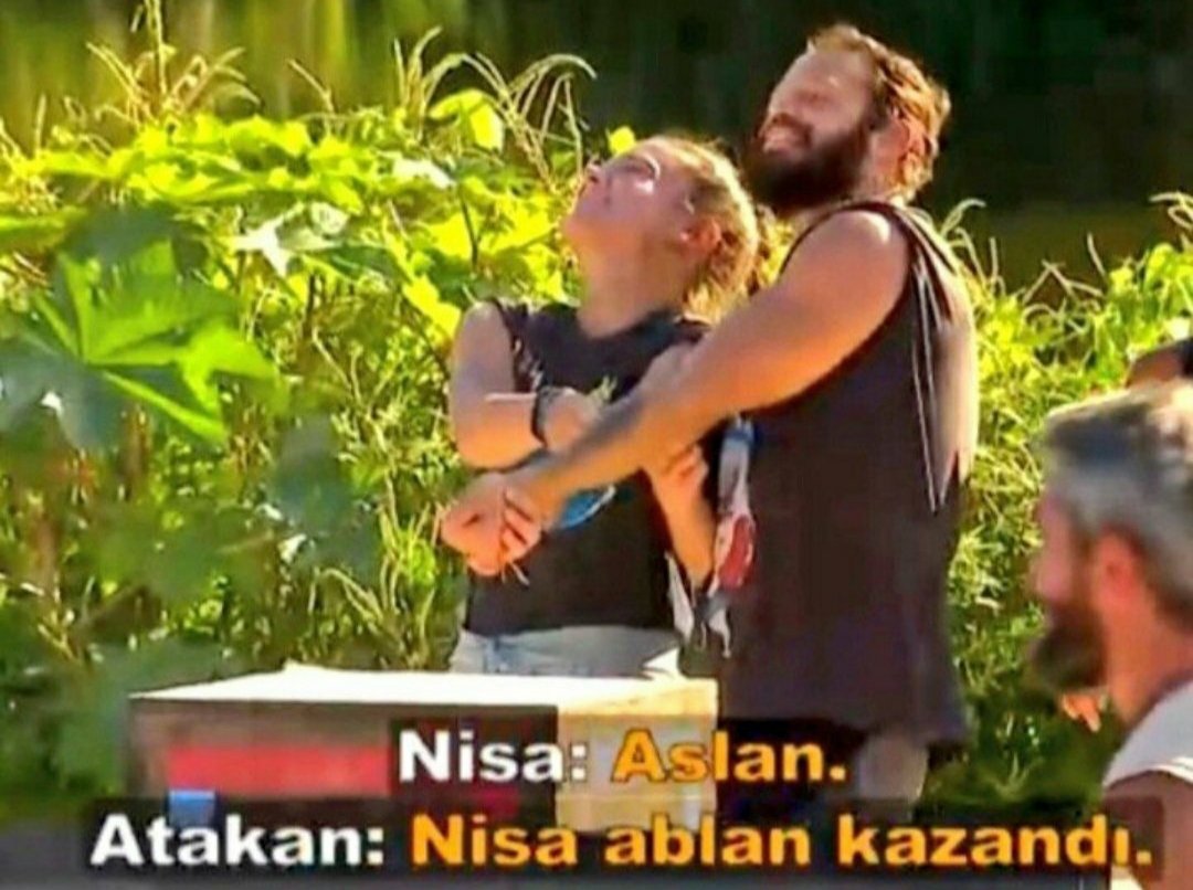 agresiflikek's tweet photo. Ben kahinim ve gelecekten geliyorum. Bu seneşampiyon NİSA BÖLÜKBAŞI!
#nisabölükbaşı #survivor2022alllstar #Aslan #AvatarAtakan #atakanaslan https://t.co/NFrWThCvZC
