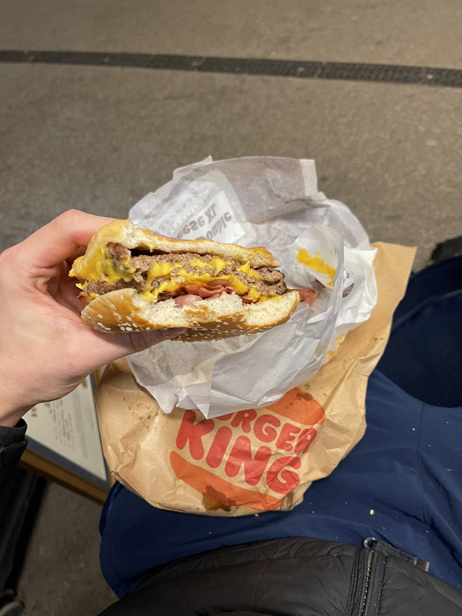 British champs over! Burger King and the last round of the #themasters