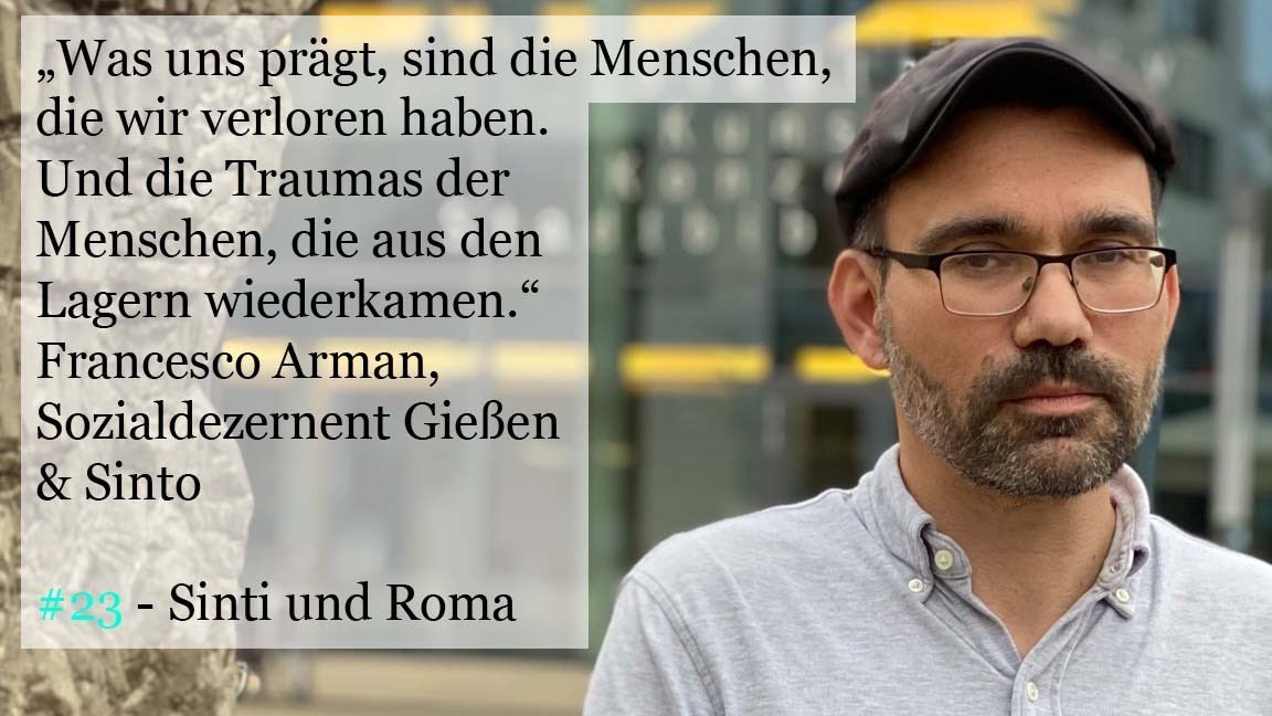 GesternIstJetzt's tweet photo. @Frances33160769 ist Sozialdezernent für @LINKEGiessenKV und Sinto. In #23 sprechen mit ihm über die Verfolgung seiner Familie im NS und die Deutungshoheit über Vergangenheit.  @KarolaFings von der @UniHeidelberg gibt Recherchetipps. #Antiziganismus #Sinti #Roma https://t.co/7lH89TeT5o