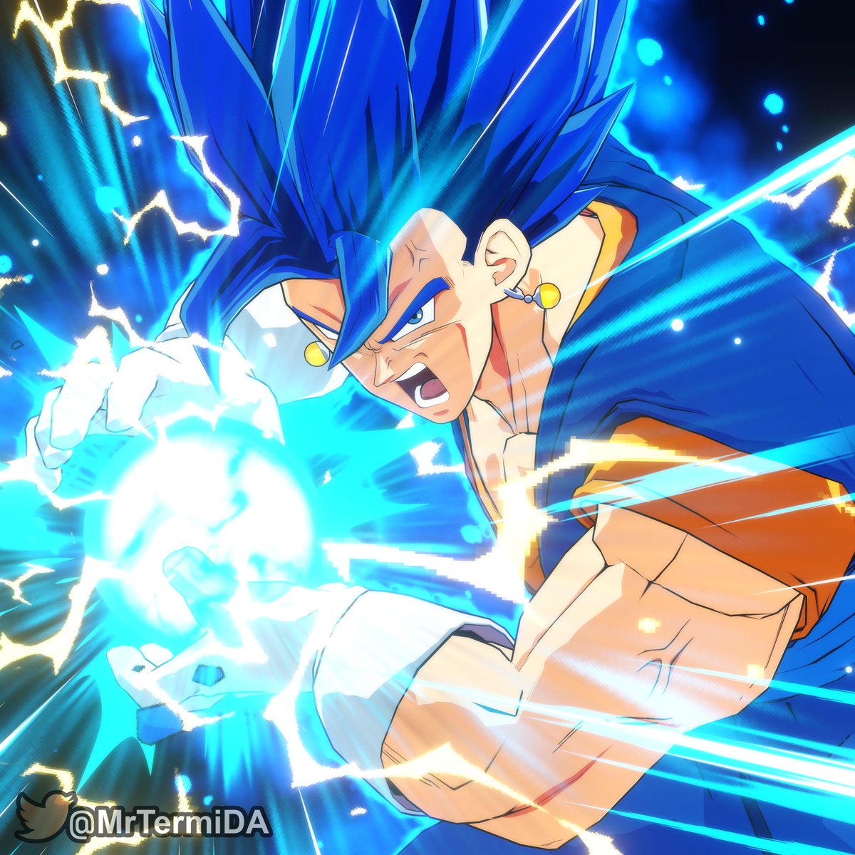 MrTermiDA's tweet photo. After seeing so much art with Vegetto Blue Evol I was also inspired to do something, here with the Final Kamehameha. I hope you like

#DragonBall #Vegetto #DragonBallSuper #Blender #BlenderCommunity #BlenderArt #Blender3d #blenderrender https://t.co/HBeToBglsM