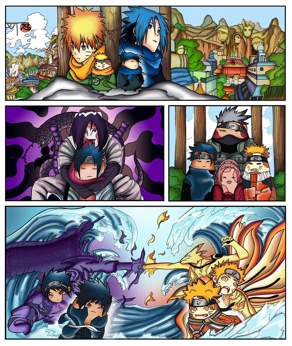__immc's tweet photo. @Whiskers_NFT have their own way to protect people they love. They willing to fight to death for their desire goals. In the end, they are still friends and fight together against the enemies. Hope you like this @champanini0x @Doflamingo0023 
#NFT #Naruto #whiskers #NFTCommunity https://t.co/cAxtMQSUP6