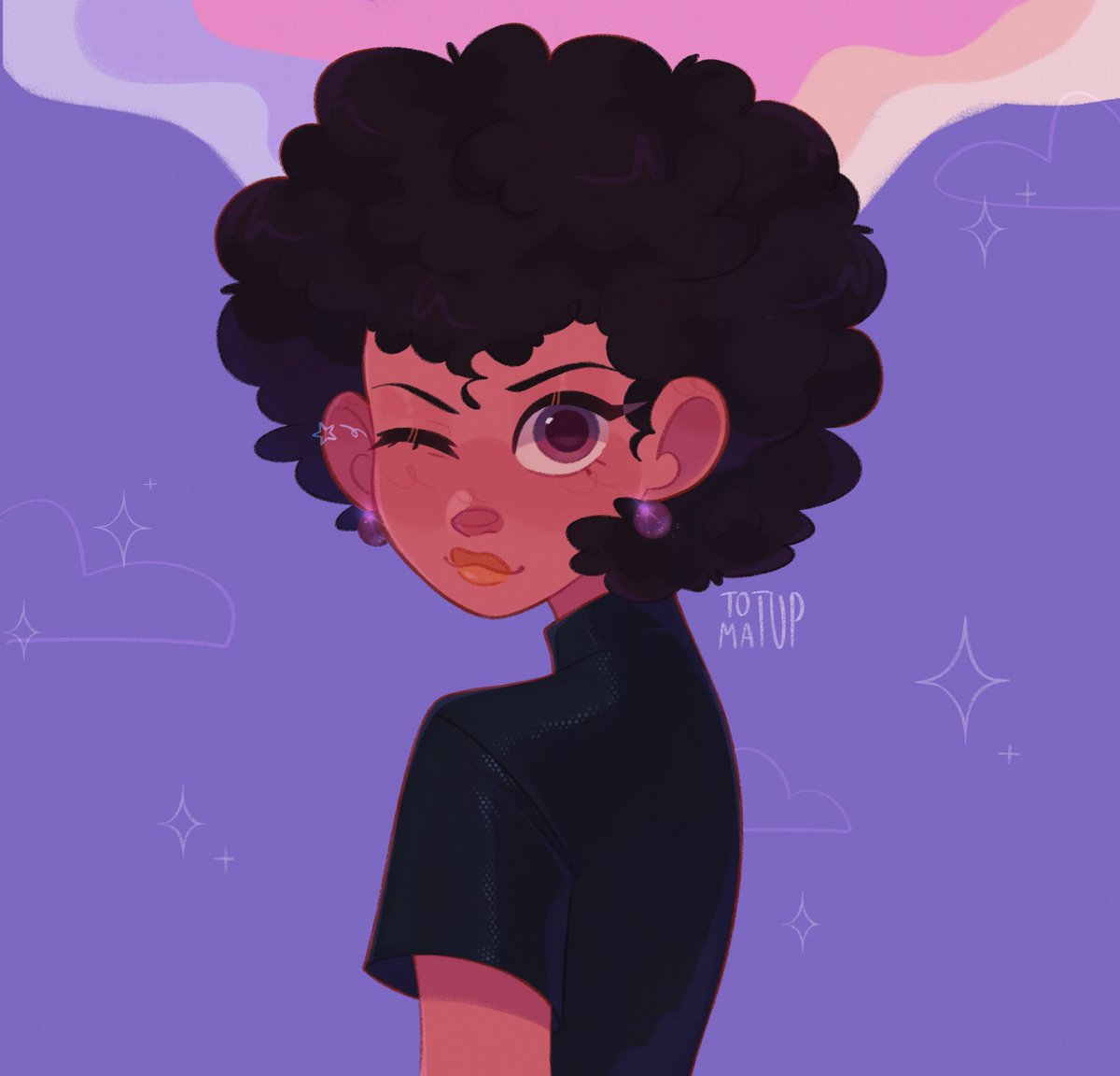 tomatup's tweet photo. My entry for klubken's dtiys on Instagram! 🕺💖✨
.
.
#drawing #art #digitalart #illustration #90s #dtiys #procreate #artwork https://t.co/HP5mRKyJz7