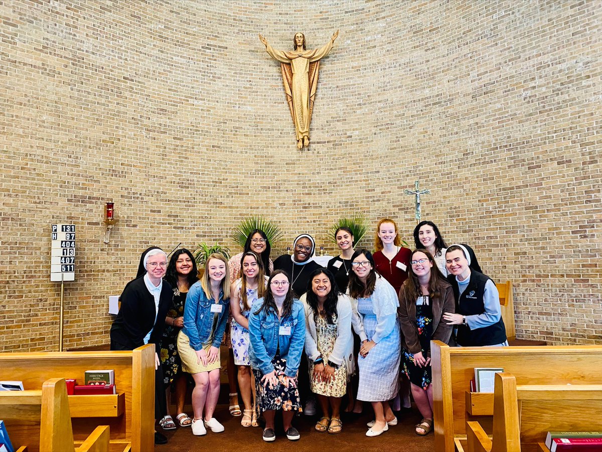 Please pray for these wonderful young women discerning possible religious vocations. If you or someone you love is interested have them contact the Sisters of the Holy Family of Nazareth.