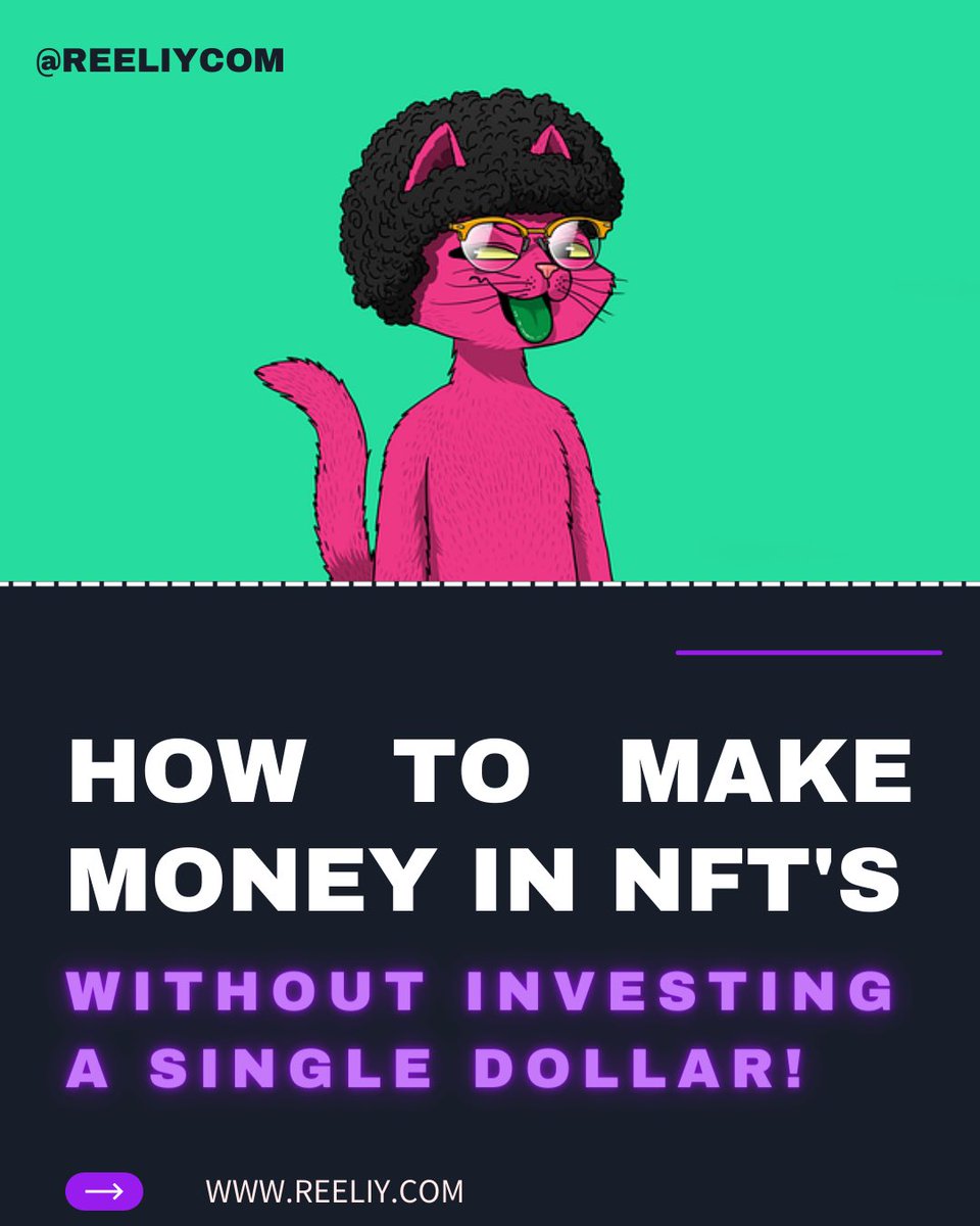 reeliycom's tweet photo. If you know how NFT’s work then it can be very successful. Here are the steps to get started for FREE:

1- Create a collection on Polygon on OpenSea 
2- Create an NFT for your collection
3- Sell your NFT on Polygon

#opensea #NFT #NFTCommunity #NFTs #NFTCollection https://t.co/uRHk51m1DT