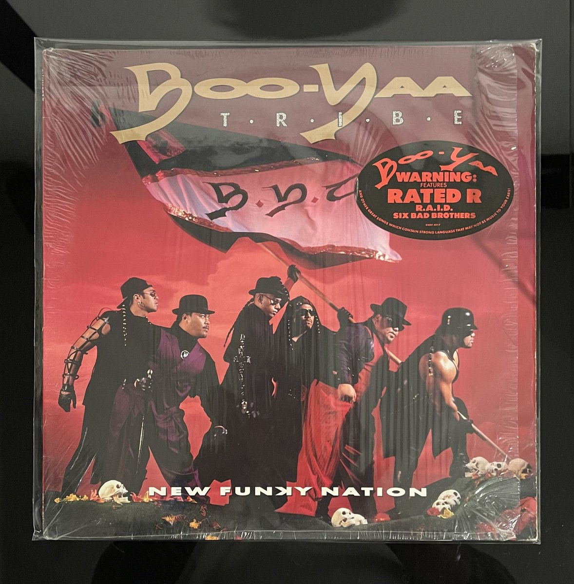 Boo-Yaa T.R.I.B.E. New Funky Nation 1990 Original U.S Press Released 32 years ago today ripgodfather ripganxstaridd