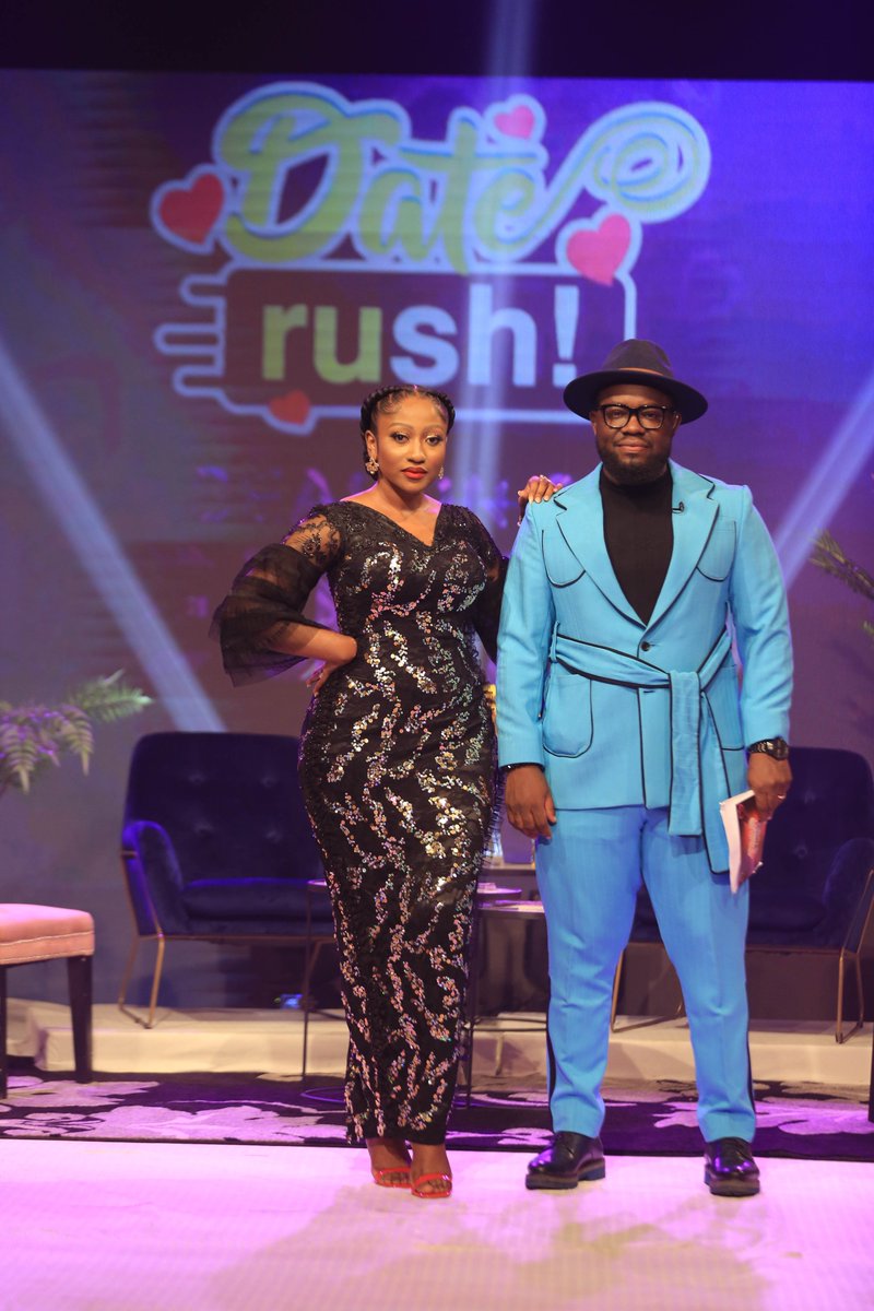 tv3_ghana's tweet photo. Your #DateRush co-hosts @Anita__Akuffo and @GiovaniCaleb looking dapper tonight 🔥 https://t.co/asdzw9U0xx