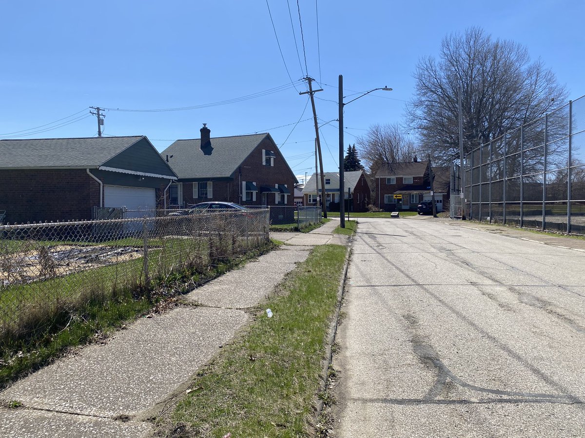 CLE_Deegan's tweet photo. Getting some driving hours in with my son today, so obviously I had to take him to the site of the 1944 East Ohio gas explosion (e. 62nd/Grdina) and the site of the old Agora from 1968-1984. #clehistory #discovercle @AgoraCLE @CLEhistorical @EncyCle_ https://t.co/HHOWeIWTMg