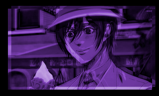 //Made a funny looking pretty weird but purple cute ice-cream, aaand with that opportunity, big thanks for more followers, no matter who it is, you're kind to retweet.

It's silly me alriiight