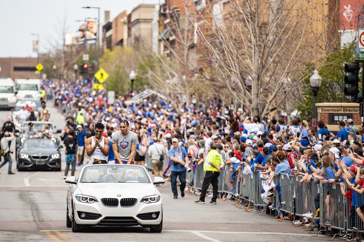 KUHoops's tweet photo. Celebrating with you all?

Doesn’t get much better than that. 

#RockChalk x #KUbball https://t.co/TDQ2upZiSt
