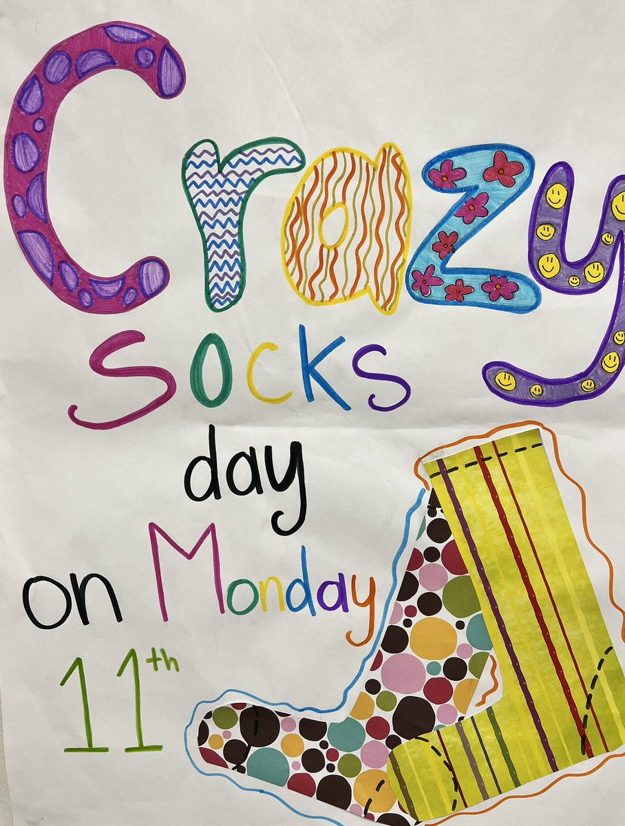 Pine Grove P.S. 🌲 (@pinegroveps) on Twitter photo Reminder Pumas… we’re starting off this week wearing our CrAZy SoCks tomorrow!! #shouldbefun <a href="/smp11/">Samantha Parker</a> <a href="/MsStamp22/">Ms. Stamp</a> @KeepingLaura <a href="/NatashaBereczky/">Ms. Bereczky</a> <a href="/QuiqueroLisa/">MissQ</a> <a href="/CDDowds/">Carolyn Dowds</a> Reminder Pumas… we’re starting off this week wearing our CrAZy SoCks tomorrow!! #shouldbefun <a href="/smp11/">Samantha Parker</a> <a href="/MsStamp22/">Ms. Stamp</a> @KeepingLaura <a href="/NatashaBereczky/">Ms. Bereczky</a> <a href="/QuiqueroLisa/">MissQ</a> <a href="/CDDowds/">Carolyn Dowds</a>