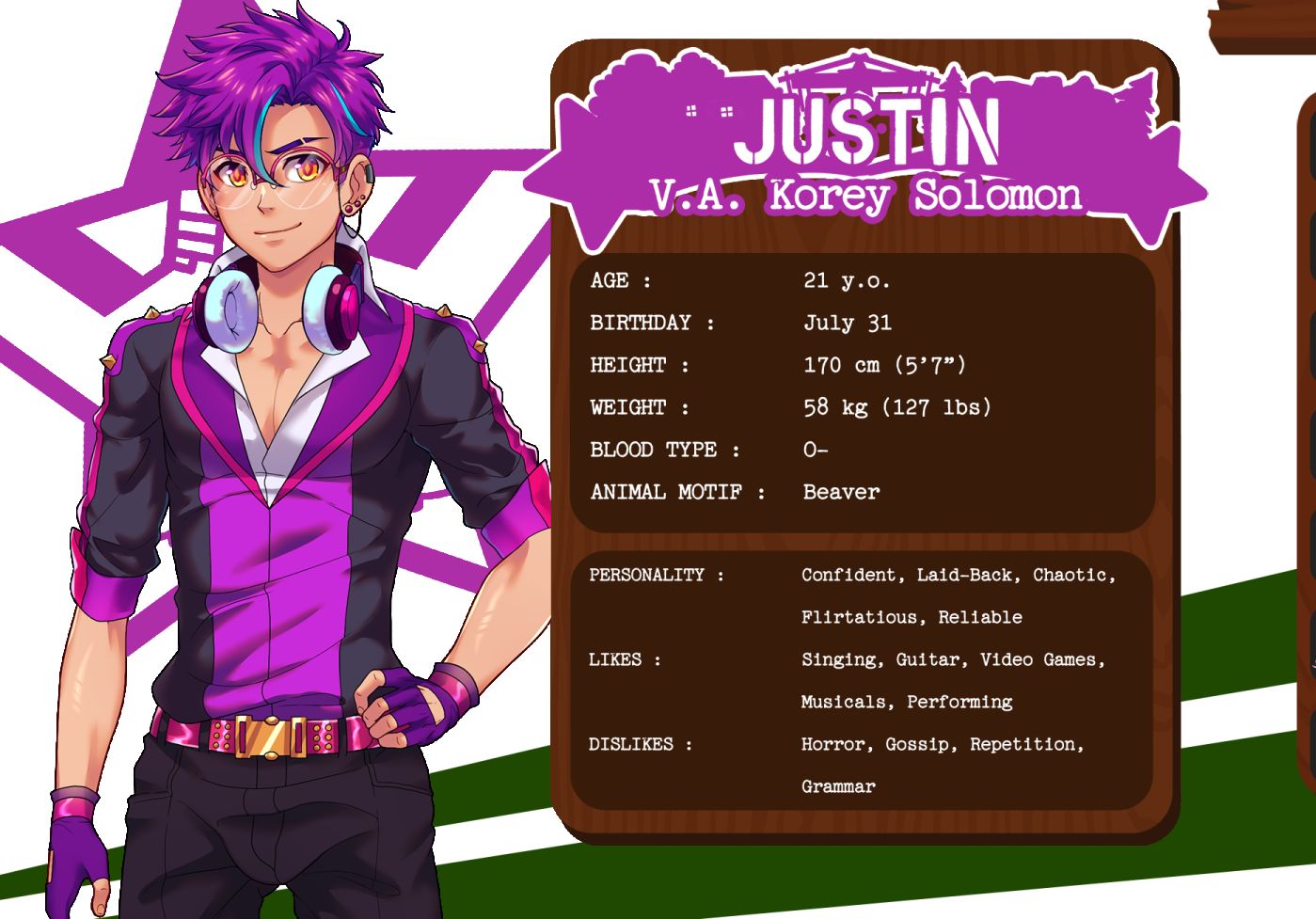 Korey Solomon on X: #CampBuddy #ScoutmasterSeason released last week! I'm  honored to be able to announce that I provided the voice for @MagiasanBL's  BLits OC, Justin! I want to thank @mikkoukun @jey9262