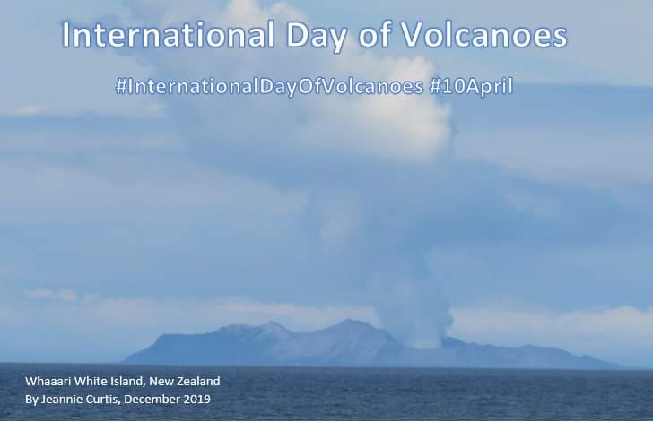 VolcanoJeannie's tweet photo. 5th unofficial International Day Of Volcanoes today, April 10th! 
Please SHARE your ORIGINAL images and messages to our group INTERNATIONAL DAY OF VOLCANOES using the hashtag #InternationalDayOfVolcanoes
 #April10 https://t.co/ayCy16yxrC