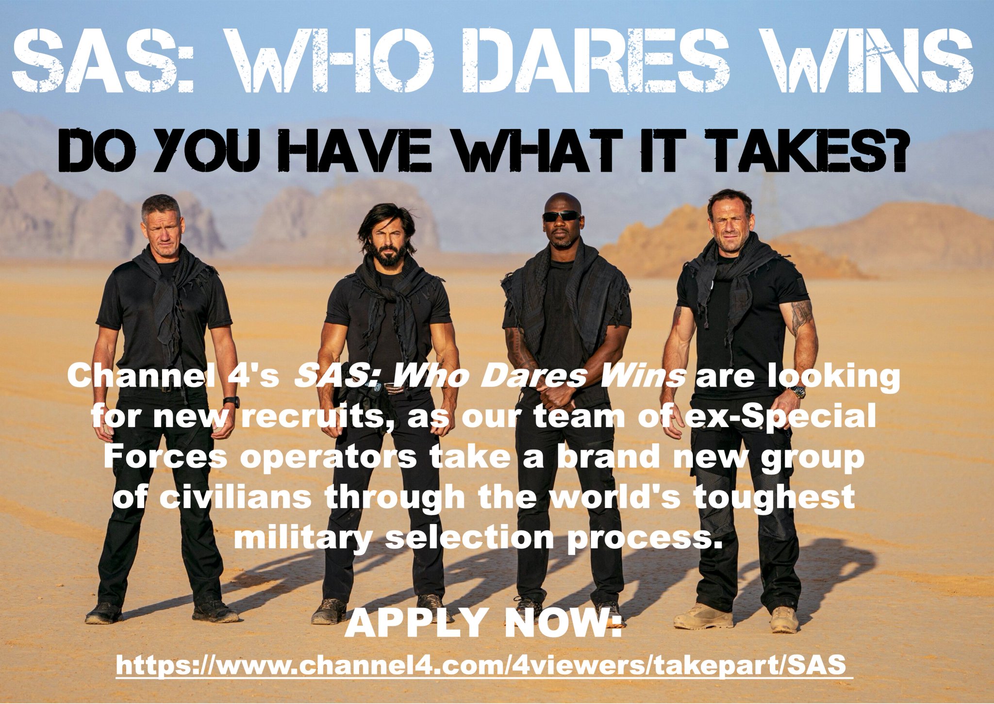 SAS Who Dares Wins on Twitter "Who’s watching tonight's episode? Do