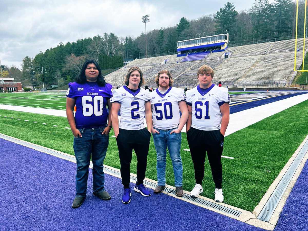 TurbyfillTyler2's tweet photo. Thankful for the invite, had a good day! @CatamountsFB @WCUCoachEdwards @CoachScales @Kb1Raw @CoachKerwinBell https://t.co/P4bqGKovxt