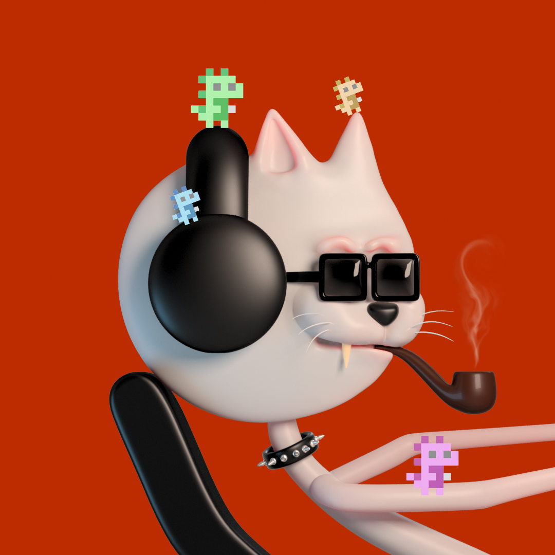 my cat loves the dinos ! #mfers