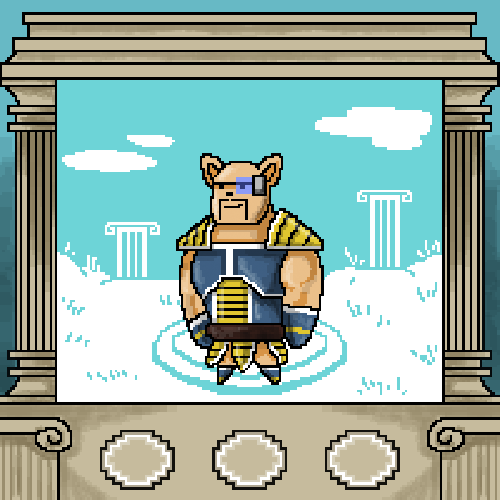 👀Fourth Sneak Peek 
       Rarities: 

👹Character: Nappa
🖼️Frame: Greek temple
🎨Background: Olympus
🕹️Buttons: Dish
❤️Statistics: Hunger 22 | Sleep 12 | Happiness 17
🎶Original music: POWER
💎And More Stuff

#NFT #NFTCommunity #ETH #nftart #nftmusic