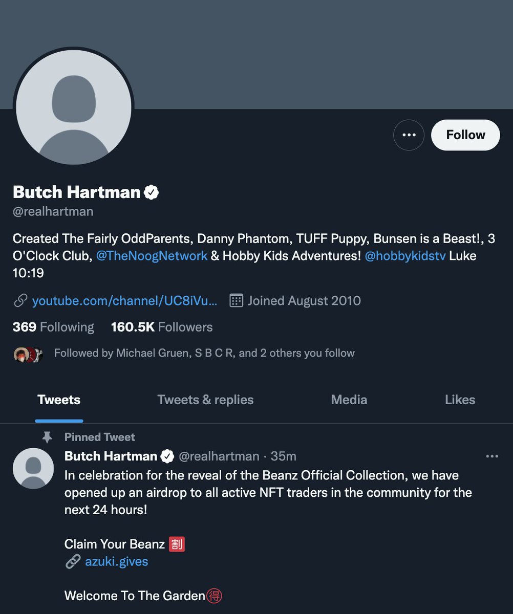 crosbyventures's tweet photo. As the General Manager of @tradingview - the 68th largest website on the entire internet - I'm still not @premiumbusiness by @Twitter. 

And yet... literally, an anon *EGG* account that is profile-spamming a fake NFT drop is... somehow verified? @paraga https://t.co/AEgtkHnLB2