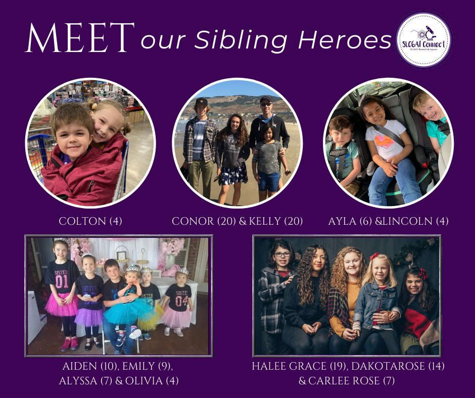 Today on National Sibling Day we wanted to celebrate some of our most important SLC6A1 heroes!