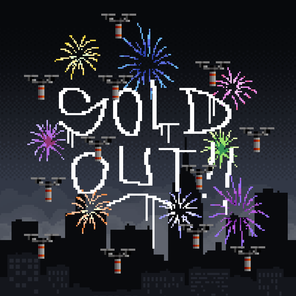 SOLD OUT! 

Only available on <a href="/opensea/">OpenSea</a> - opensea.io/collection/the…

Thank you all!