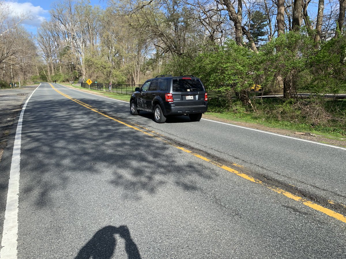 afbobrow's tweet photo. @311MC311 There’s a Ford Escape driving up and down the closed portion of Beach Drive between Cedar and Knowles right now! https://t.co/efmX04VUfu