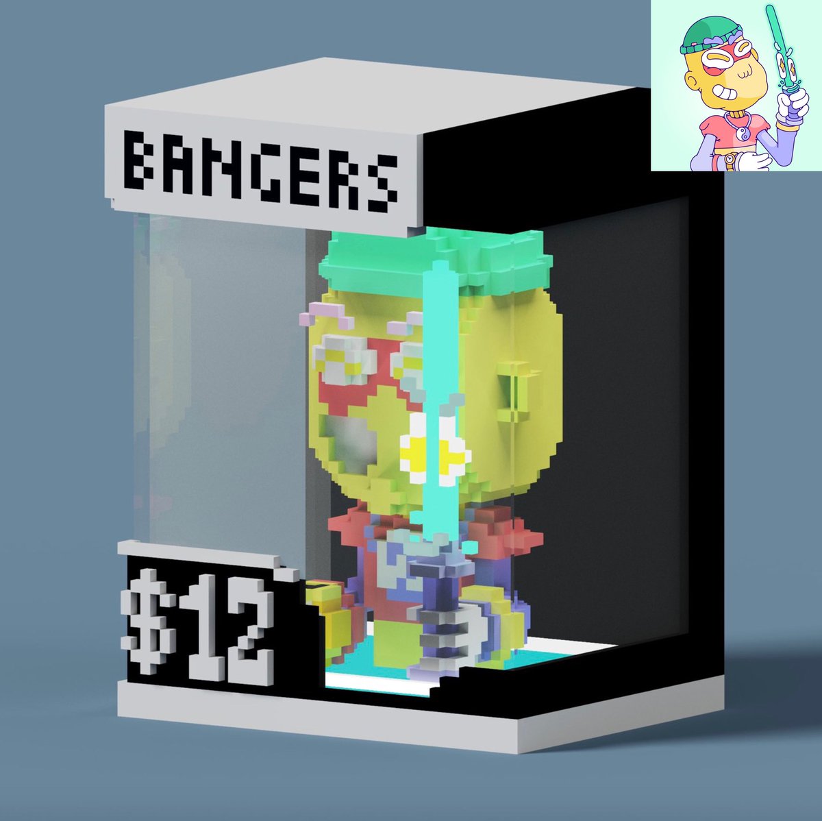 BitBandits_NFT's tweet photo. 🚨🚨Breaking News🚨🚨

We’ve teamed up with @BANGER_DAO on their new project! They are making 5 Bit Bandit NFTs for their collection which will also include a real life toy of the NFT shipped free to the buyers! 

Check out all the details in our discord! (link in the comments) https://t.co/EgrEBokEMr