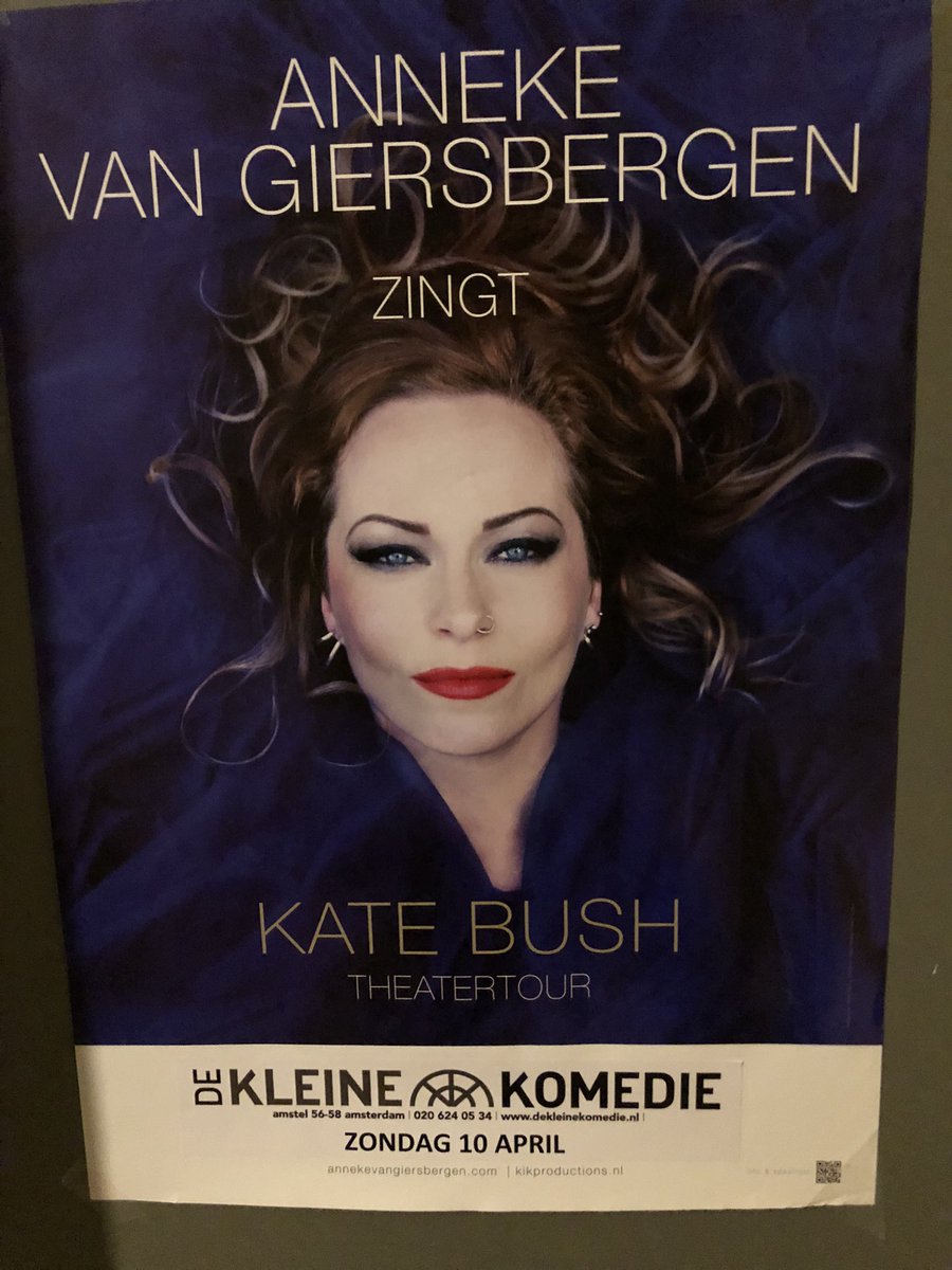 rebelsteef's tweet photo. Enorm genoten van Anneke van Giersbergen zingt Kate Bush. @AnnekeAnnique wat ben je goed!! ❤️ Ik wil meer!
@dekleinekomedie @KateBushMusic https://t.co/iDs375XVjA