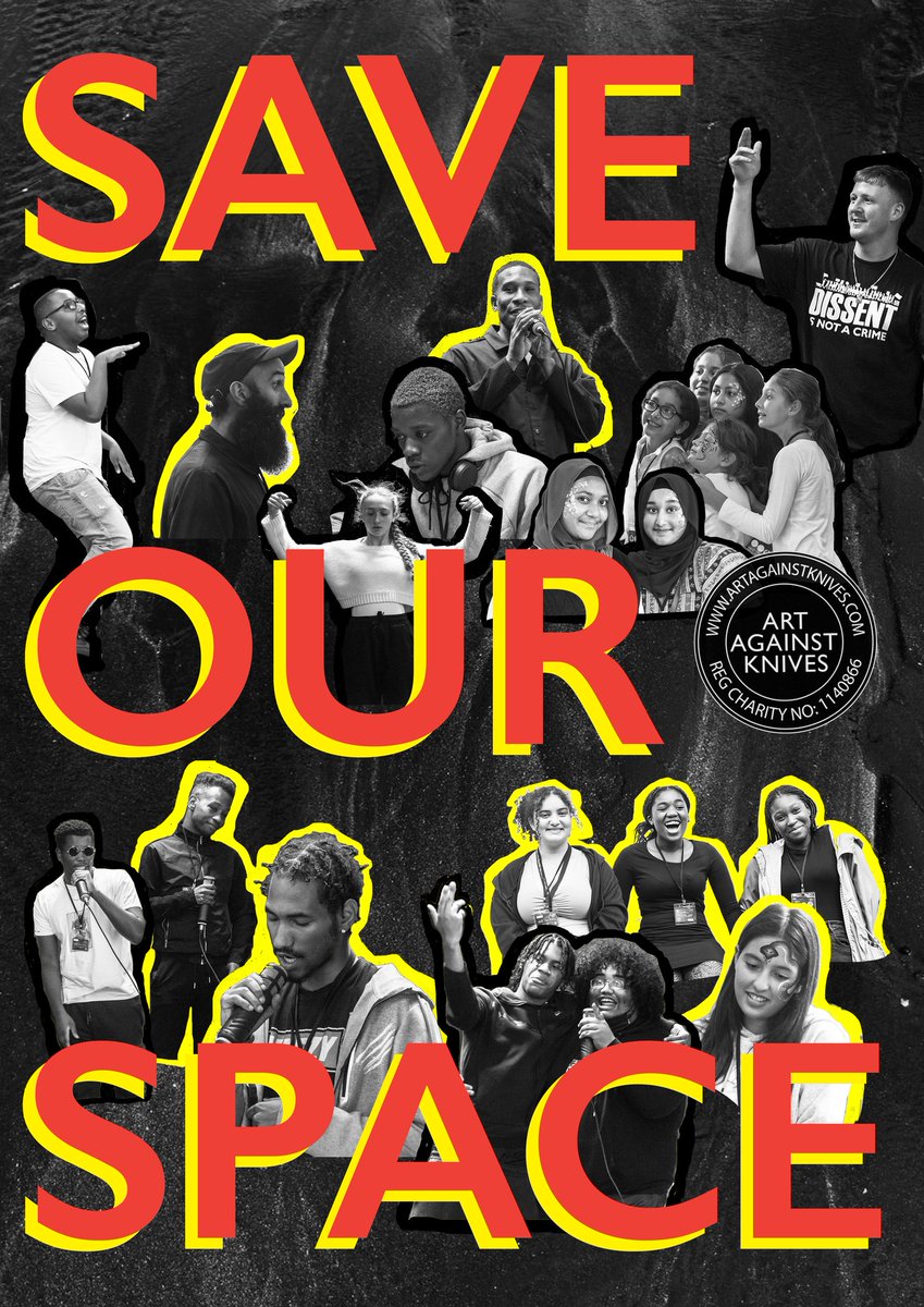 CommunitySouls's tweet photo. @ArtAgainstKnive have 2 days left to hit their crowd funder target 🎯 🚀Hit RT and help get them to the finish line 🏁  ⬇️ To make a donation  ⬇️ https://t.co/nGzMaV8UlF https://t.co/hy8aAZDAXY