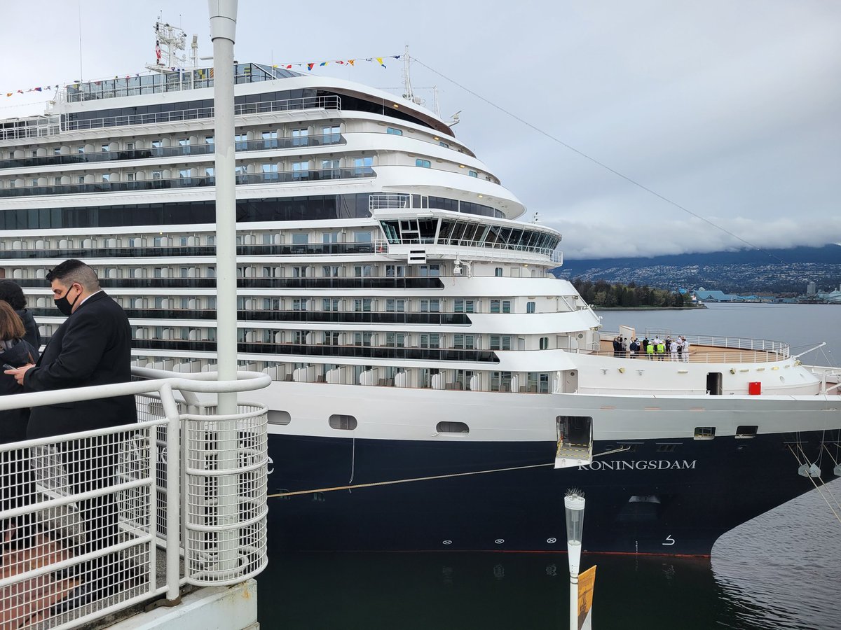 Celebrating the return of cruise to Vancouver.