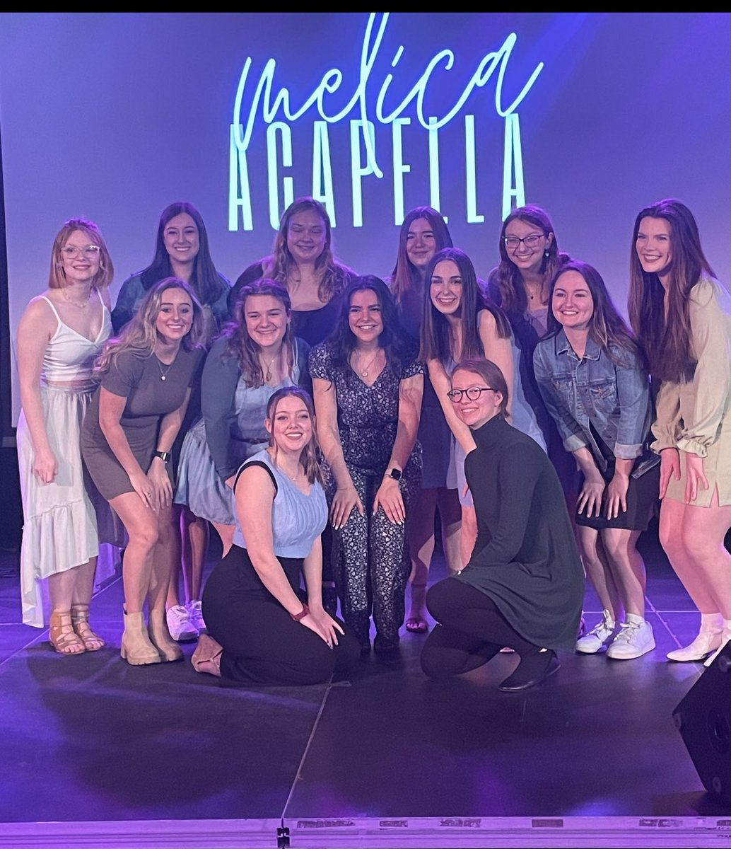 Such an incredibly talented group of women! Way to go, Melica! <a href="/EtownCollege/">Elizabethtown College</a>