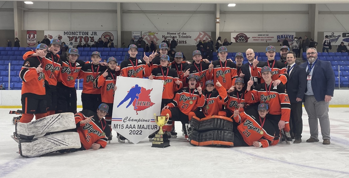 HNBProvincials's tweet photo. Beavers, Scorpions and Flyers claim AAA Provincial Championships 

Castors, Scorpions et Flyers remportent les championnats provinciaux AAA

🔗: https://t.co/PuK7XXLgx6 https://t.co/tVSUhEc2ky