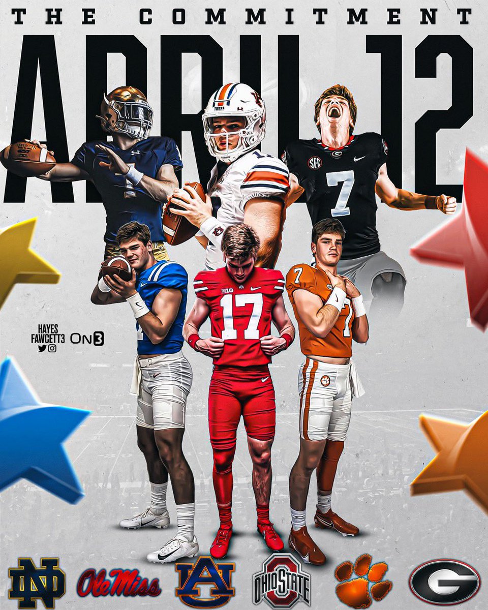 It's time. 

I will be making my college decision on Tuesday April 12th at 3:15 CST in the auditorium at Briarwood Christian High school. 𝙀𝙫𝙚𝙧𝙮𝙤𝙣𝙚 𝙞𝙨 𝙬𝙚𝙡𝙘𝙤𝙢𝙚. <a href="/Hayesfawcett3/">Hayes Fawcett</a>