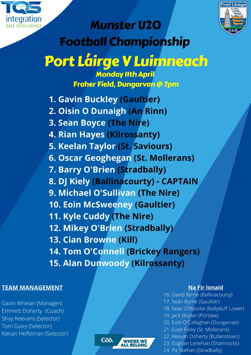 Waterford GAA tweet media