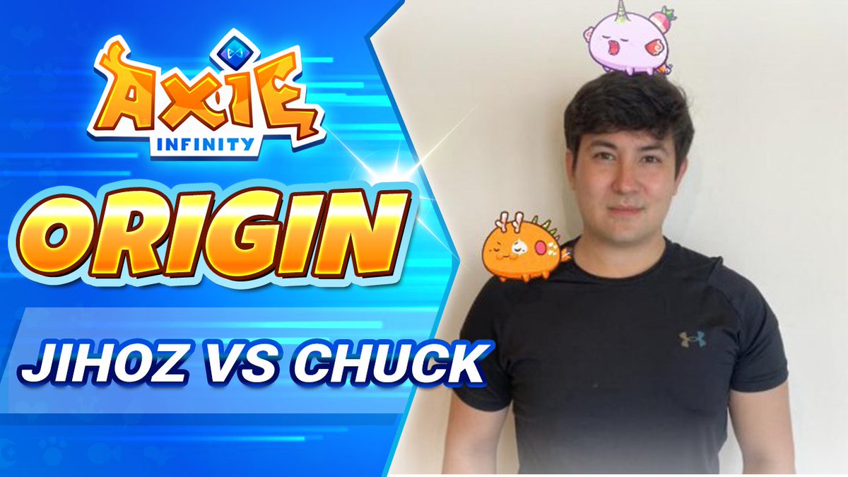 ChuckFresco's tweet photo. JIHOZ VS CHUCK FRESCO 🔥

I had the opportunity to play @Jihoz_Axie in @AxieInfinity Origin!

The post interview we discussed competitive Origin, possible balance changes and history of the development of Origin. Awesome interview!

📺 : https://t.co/1SDYHpNnZ9
#AxieOrigin https://t.co/lLSDqJDSya