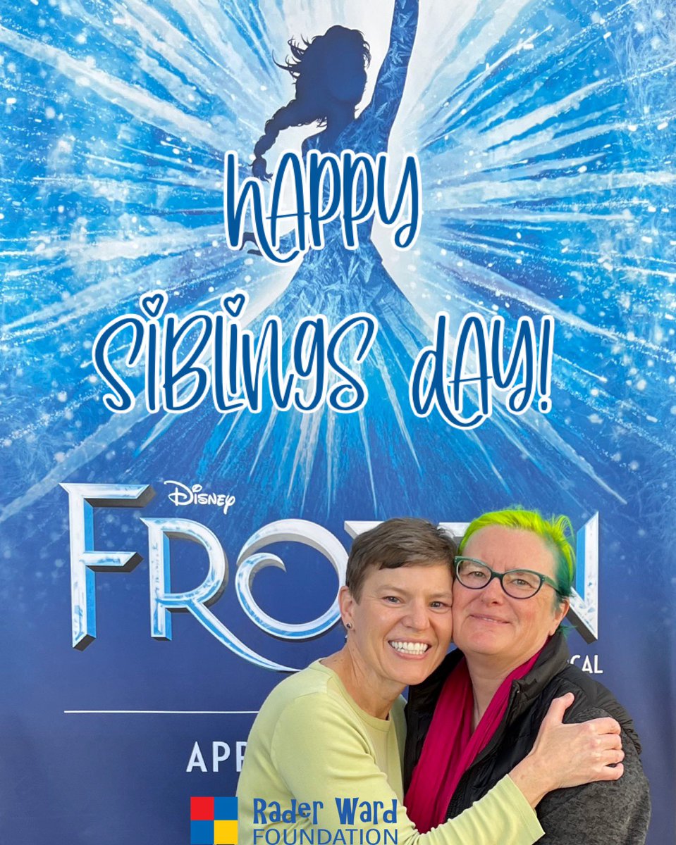 RaderWardFound's tweet photo. Today my sis and I celebrated #NationalSiblingsDay together seeing @FrozenBroadway, Disneyโs tale of the power of sisterly love, at the @peacecenter! So much fun. โค๏ธ๐๐ #yeahTHATgreenville #FrozenTour https://t.co/cv88w5mikQ