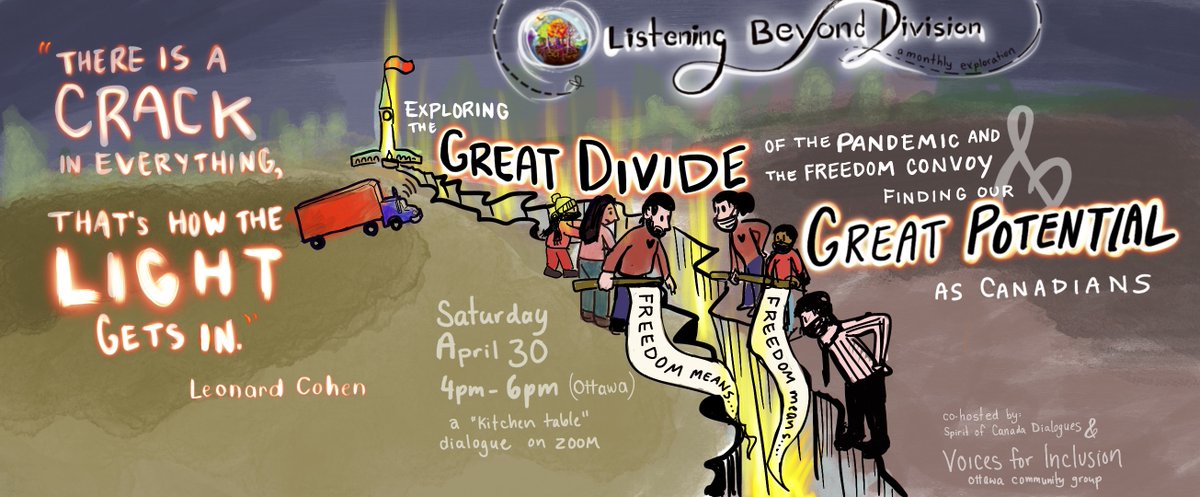 CanadaSpiritof's tweet photo. Two amazing events this month that support us to show up for our communities - beyond division - https://t.co/KeQ2gzshjL https://t.co/dwCGIzO4Js