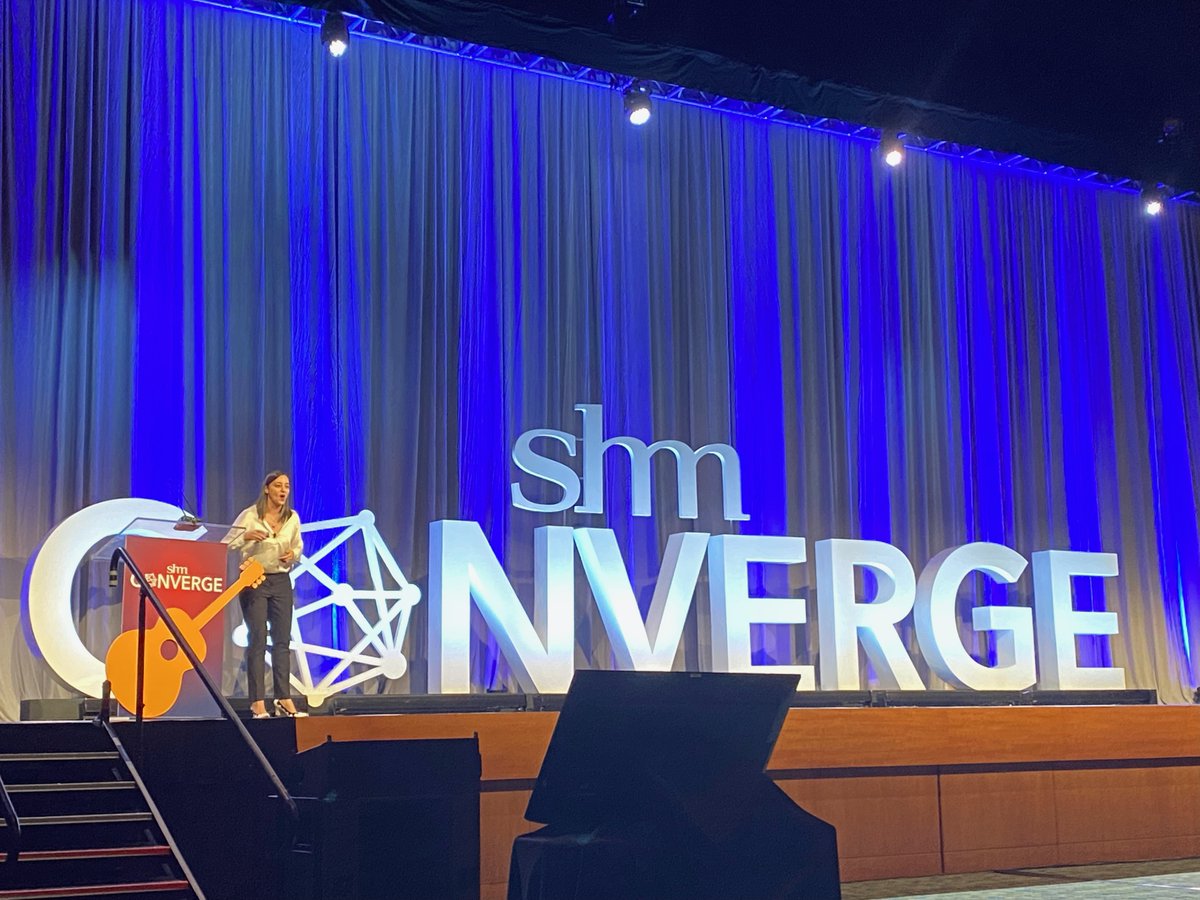 I was honored to deliver the keynote at #SHMConverge in Nashville! The entire @SocietyHospMed team put on an incredible event this week – it was so fun reconnecting with old colleagues and making some new friends!