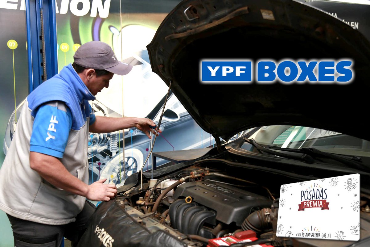 PosadasPremia's tweet photo. Con tu tarjeta #PosadasPremia todos los lunes tenés 20% de descuento en el Servicio de YPF Boxes con todos los medios de pago, y 15% de descuento de martes a sábados. Traé tu auto a Av.Uruguay 4651 https://t.co/uAQi702Xlo • Teléfono: (0376) 4443800 https://t.co/uym73rzu1J