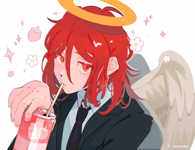 [csm] 🍓🥛
#チェンソーマン 