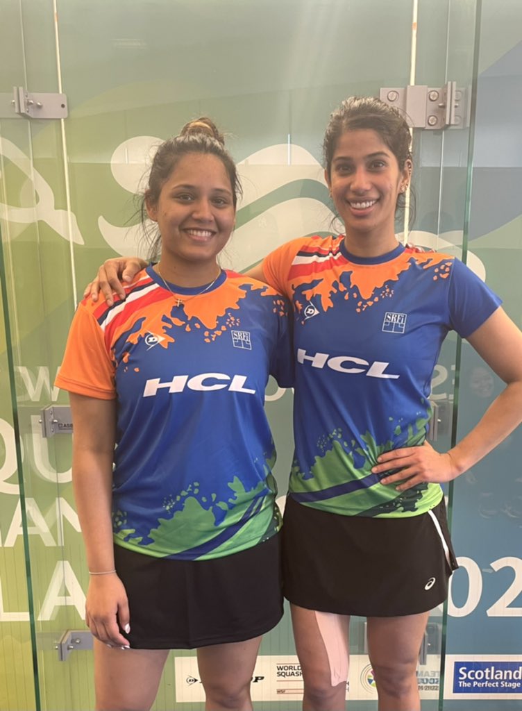 Super thrilled to win the gold at the World Doubles Championships 2022 with <a href="/DipikaPallikal/">Dipika Pallikal</a>✨🥇Always an honour playing for India with this amazing team🇮🇳