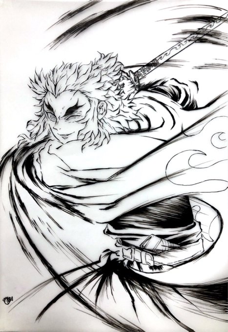 👹滅イラスト no.46

幕i間画集 表紙絵 模写

ペン画完成。カラーにします。 