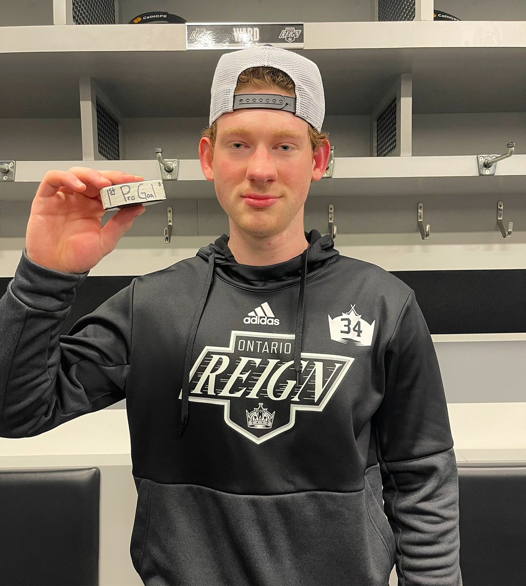 ontarioreign's tweet photo. Picked a pretty good time to score your first pro goal, @tward74! https://t.co/kcVzOfTBtM