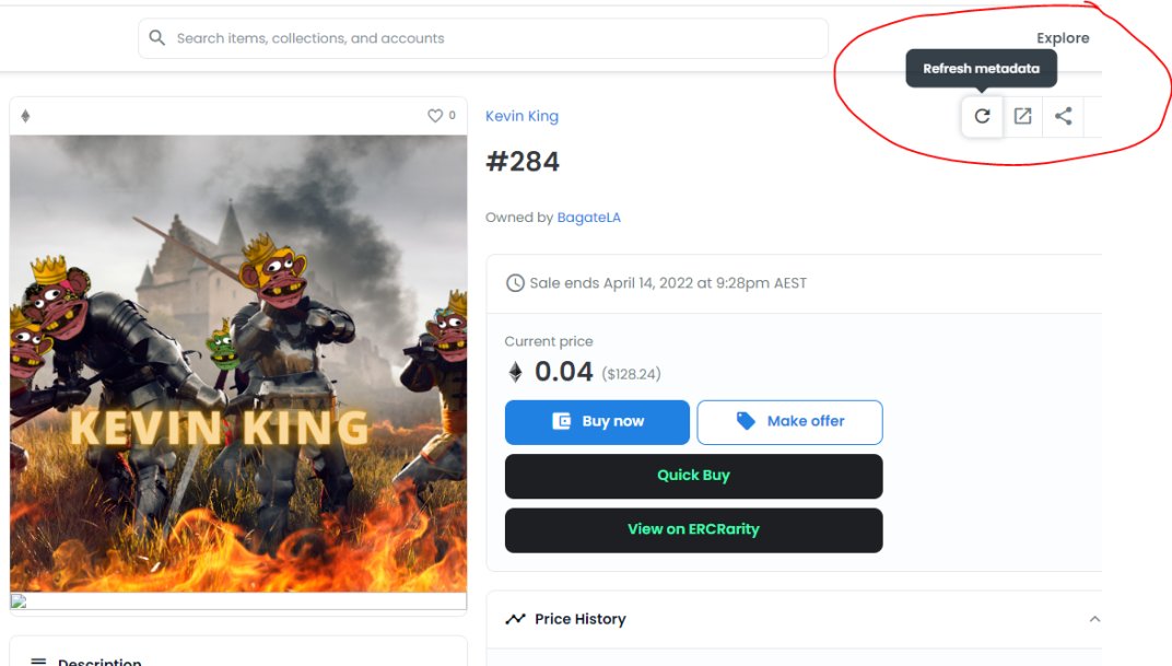kevinyachtnft's tweet photo. Our Kevin King is now revealed!!! ❤️ 

Go to Opensea and click refresh metadata to see your KEVIN KING! 

We all deserved to be a King or Queen! 

I may call you all: "Your Highness!" 👑 

Show us your Kevin King!

#kevinking https://t.co/OXzMM100vV