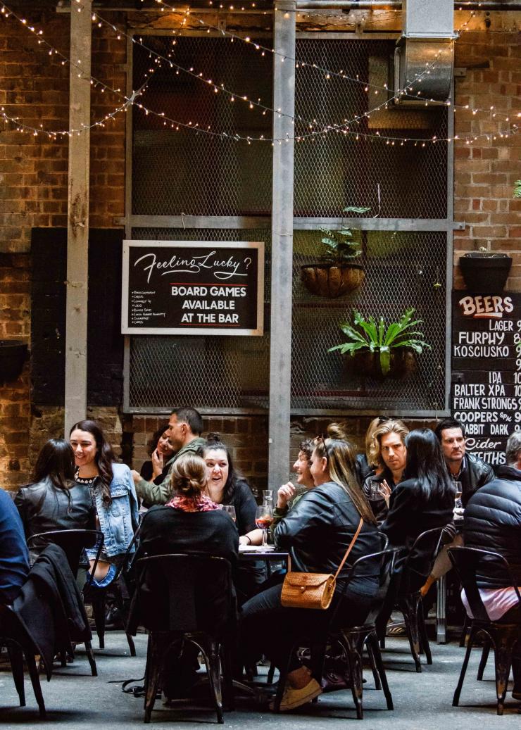MaximusCampers's tweet photo. THE BEST HIDDEN BARS IN SYDNEY!
Your #friendlyneighbourhood #smallbar, #SinceILeftYou, has been a #firmfavourite 
among the #city #drinkingcrowd since it opened. 
The big #drawcard is the #courtyard with 
original 19th century #architecture, strings of #festive #fairylights. https://t.co/79vhDVXEwJ