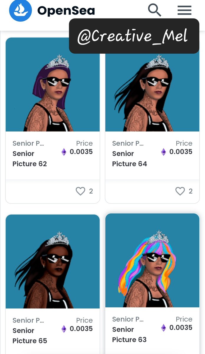 Creative_Meline's tweet photo. New #nftdrop
@opensea 
Creative_Mel 
#nftcollection
Senior Picture Day
Check them out!
https://t.co/XgxzomxIXe

#nft #nfts #NFTsforsales #nftart #NFTCommumity #nftartist #tattoos #nftwomen #nftcollectors  #digitalart #digitalillustration https://t.co/8IW06ubOtb