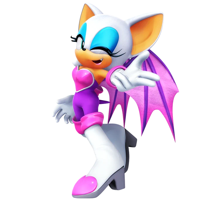 Took me a while because of all the updating to her model

But here's Rouge The Bat in her Shadow(2005) Colors~

very vivid 