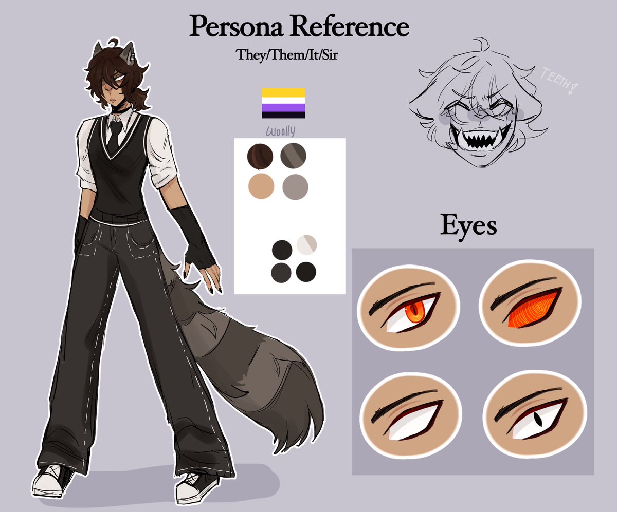 Captain_Batz's tweet photo. New Persona Ref #InternetPersona #PersonaArt #OCart https://t.co/rEItAIEBD3
