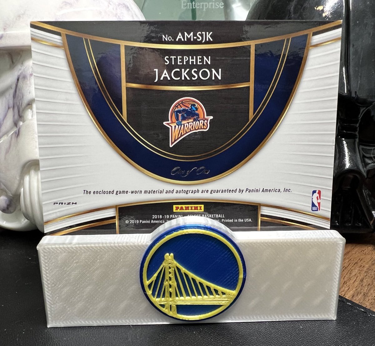 EastBayCards's tweet photo. Always love adding a #WeBelieve #OneofOne to the PC #DubNation #SJack https://t.co/bygUd3w9Ck