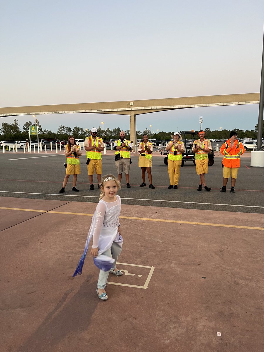 Sending a HUGE #castcompliment to this fantastic group who made leaving Epcot tonight so much fun. We were laughing so hard and it was definitely a magic moment!! ✨ <a href="/DisneyParks/">Disney Parks</a> #epcot #disneymagic